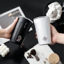 【個性化環保隨手杯】棱角保溫杯16oz 陶瓷塗層咖啡杯/茶杯 生日