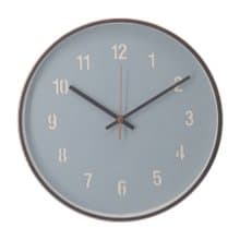 Modern (2) - 蒂芙尼藍皮革玫瑰金跳色靜音時鐘 掛鐘