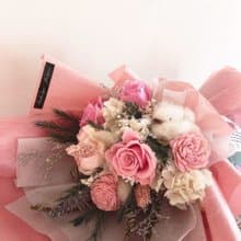 永生花束 乾燥花束 永生花 索拉花 畢業花束 情人節花束 生日花束