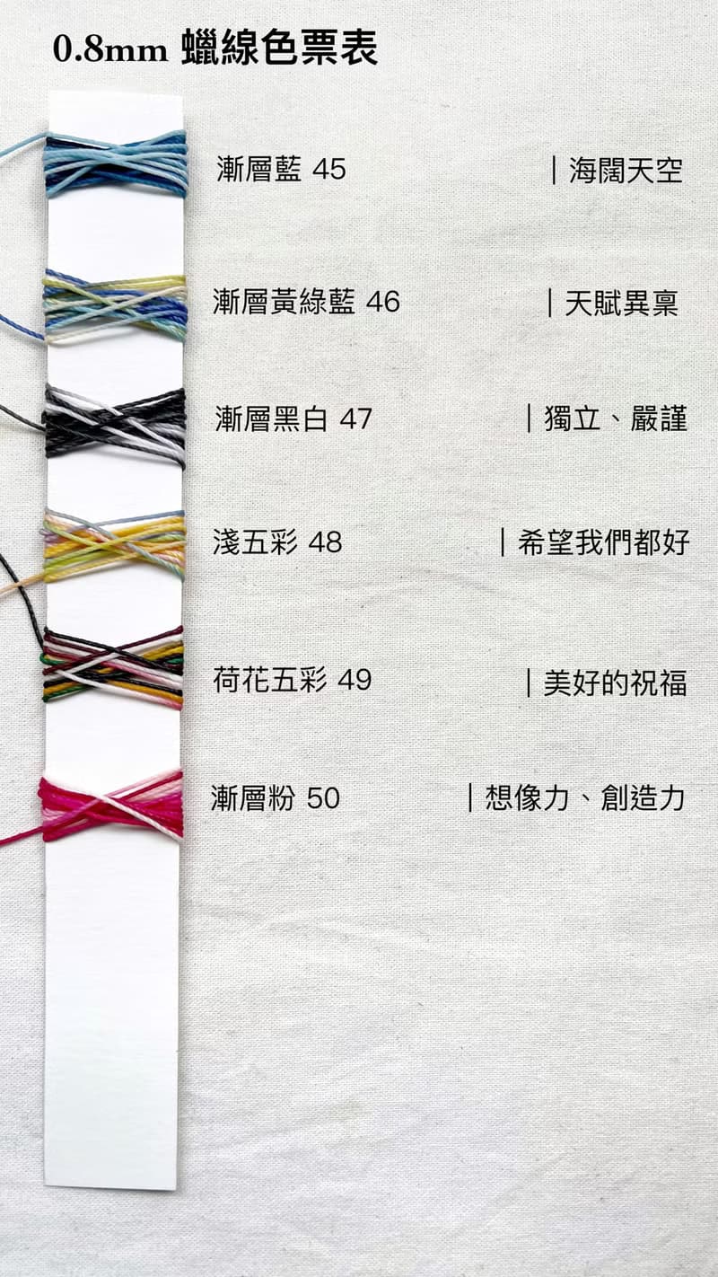 禮物 手圍訂製 情侶手環 相遇在即 蠟線手環 可選色