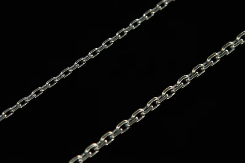 【加購區】3、4mm 925純銀太角鏈 粗礦風格
