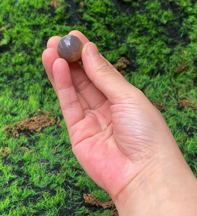 有球必應 招財吸金-天然開口笑瑪瑙球 財運擺件 快速出貨