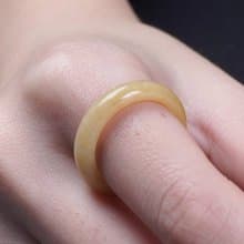 黃翡翡翠戒指戒圈 | 國際14圍 | 天然緬甸玉翡翠A貨 | 送禮