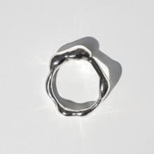 Bulge ring 膨起 純銀戒指