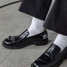 Vamp-up loafers 開口樂福鞋 中性穿搭