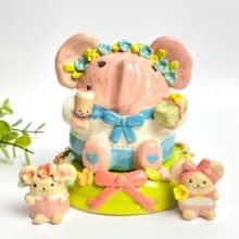 Handmade ceramic cute Ganesha special gift