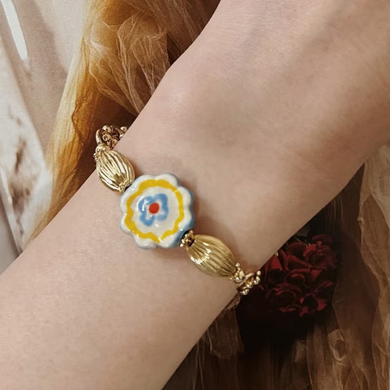 手鍊 | Bloom Whisper 金霞花語 - 春日黃