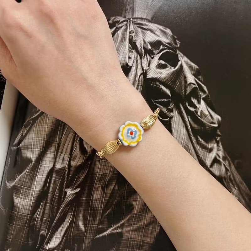 手鍊 | Bloom Whisper 金霞花語 - 春日黃
