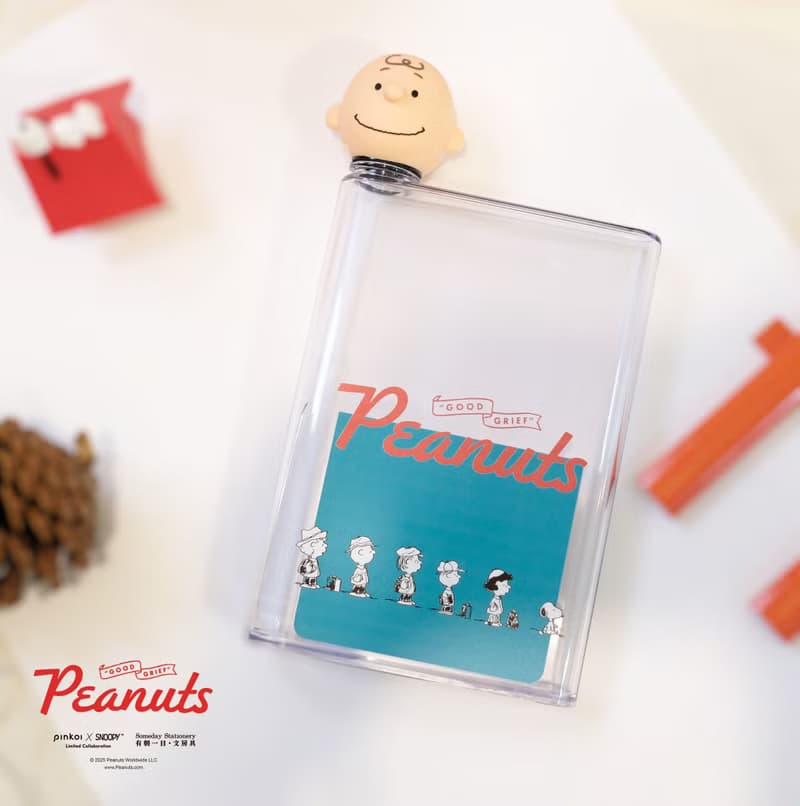 【Pinkoi x SNOOPY】花生漫畫 史努比A5輕水瓶 電影等待中 隨身瓶