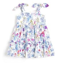 【KID SIZE 80-130】小兔耳澎澎蛋糕裙 小童洋裝 親子裝 淡水色
