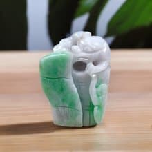 飄陽綠翡翠巧雕貔貅節節高升 | 天然緬甸玉A貨翡翠 |送禮