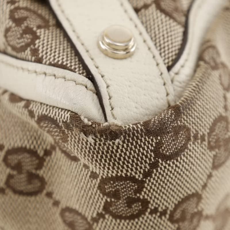 【日本直送】グッチ GUCCI アビー トートバッグ 141472 GGキャンバス 茶 レディース【中古】
