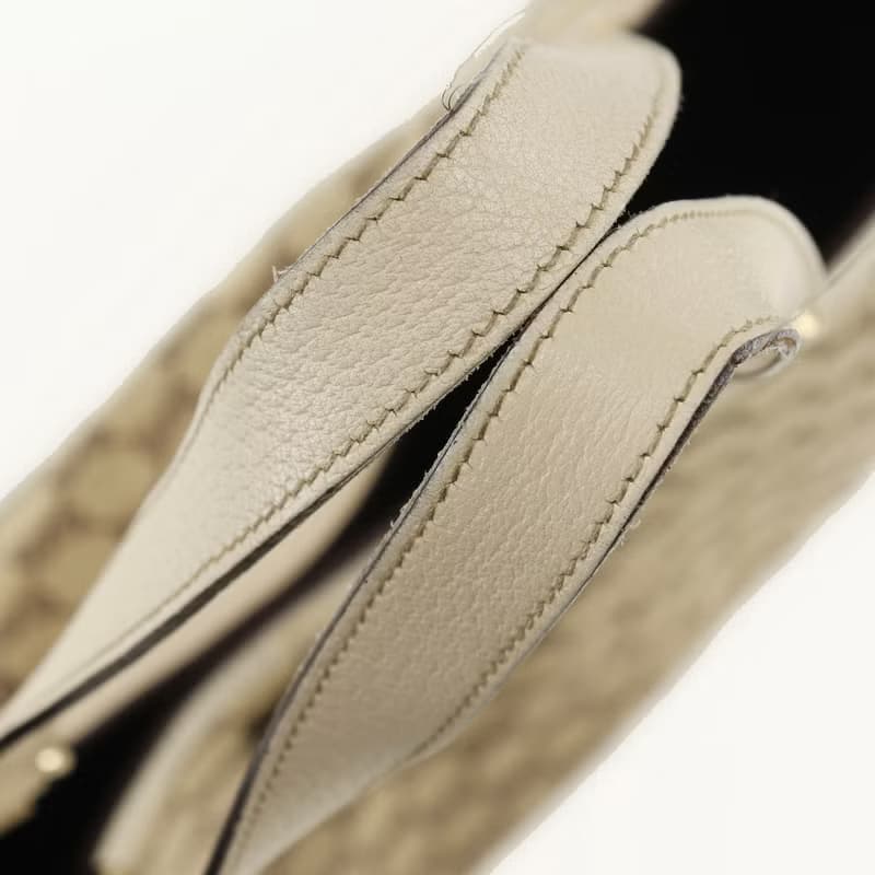 【日本直送】グッチ GUCCI アビー トートバッグ 141472 GGキャンバス 茶 レディース【中古】