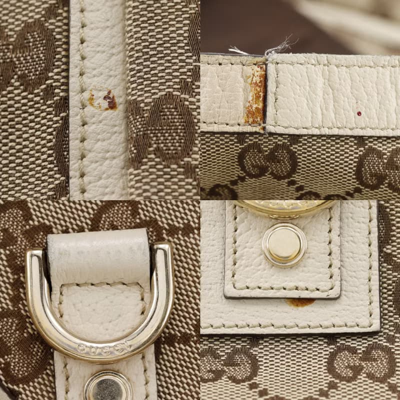 【日本直送】グッチ GUCCI アビー トートバッグ 141472 GGキャンバス 茶 レディース【中古】