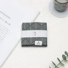 今治拔染三重紗方巾-若松菱