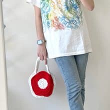 花型手提包【Crochet bag】