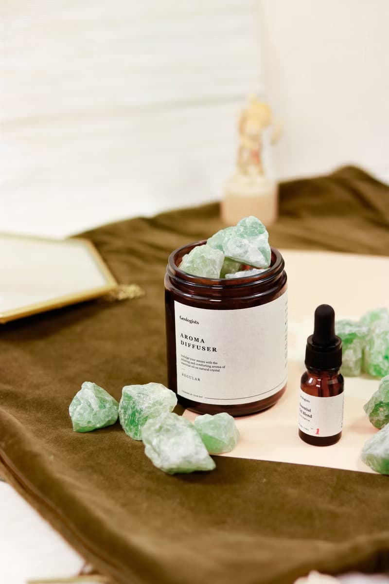 綠螢石 水晶擴香器  | 開運小物