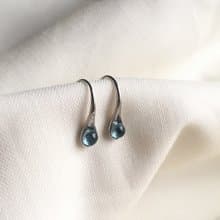 November Birthstone LondonBlueTopza Teardrop Earrings