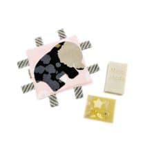 Mercy新生兒多功能拼布小物綜合禮盒 ( 粉色 / 灰色 )