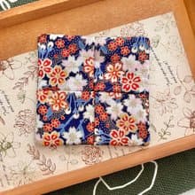 藍夜之櫻杯墊 櫻花限定 手工布杯墊
