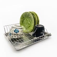 304不鏽鋼 L型 盤架 碗架 置物架 瀝水架 廚房收納 杯架 碗盤架