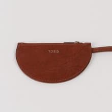 Half Moon Pouch(하프문파우치)Brown_Sheep Crinkle