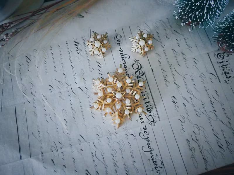 Trifari 雪花珍珠套組 胸針耳環－美國古董首飾 Vintage Jewelry