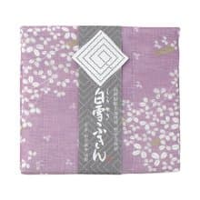 京友禪染萬用巾 / 萩 紫色
