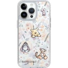 小熊維尼圖案 iPhone16 Samsung S25 氣墊標準防摔鏡面手機殼