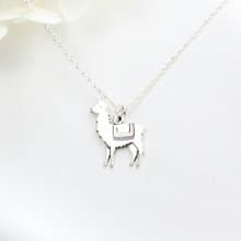 【Angel & Me】草泥馬 羊駝 s925純銀動物項鍊 情人節 生日禮盒