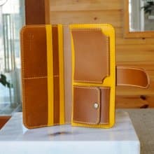 カード収納重視の長財布　No.6　ブッテーロ