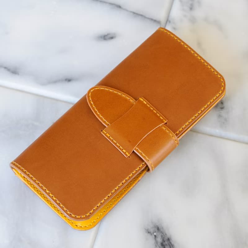 カード収納重視の長財布　No.6　ブッテーロ