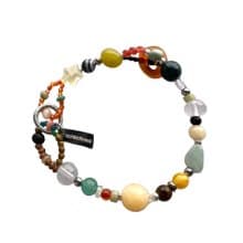 Artichoke Green Gemstone Bracelet 034