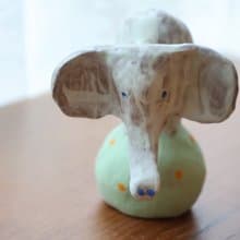 【聖誕節禮物】頑皮大象雕塑擺飾B