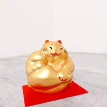 日本【RYUKODO】授權-右手筋肉開運招財貓(大)|聖誕禮盒|入厝