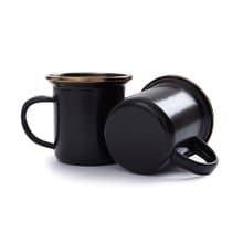 【兩入一組】Barebones CKW-344 迷你琺瑯杯組 / 炭灰(4oz)