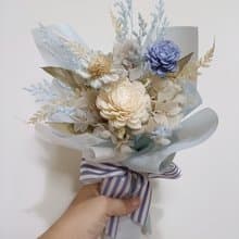 畢業禮物花束 生日乾燥花永生花束開幕店面佈置手作企業課程七夕