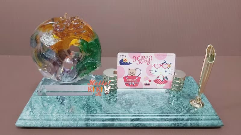 琉璃大理石 名片座 祥龍獻瑞 升遷禮物 退休送禮 開幕賀禮 退伍