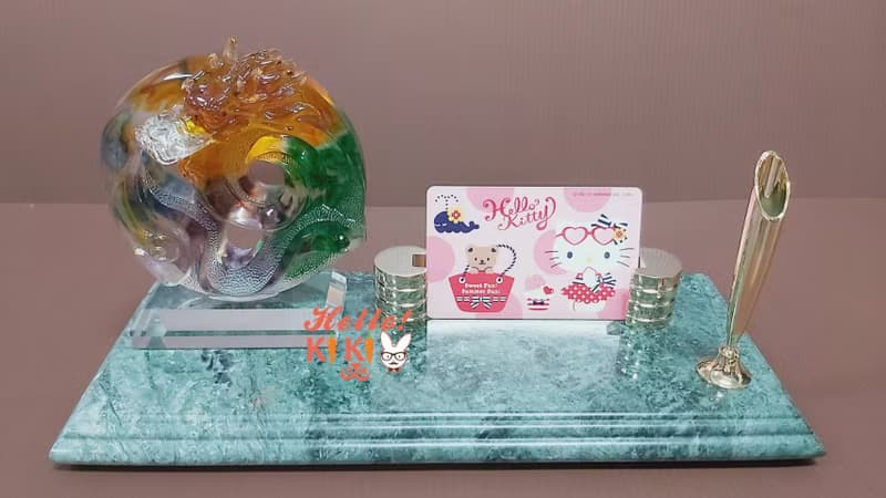 琉璃大理石 名片座 祥龍獻瑞 升遷禮物 退休送禮 開幕賀禮 退伍