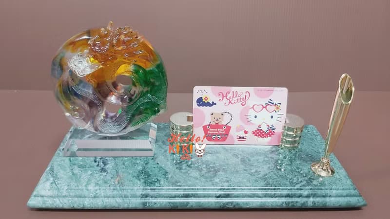 琉璃大理石 名片座 祥龍獻瑞 升遷禮物 退休送禮 開幕賀禮 退伍