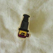 Aero Press Handmade Wooden Pin