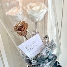 銀河花束/玫瑰花束/永生玫瑰花束/不凋花束/永生花束/情人節花束