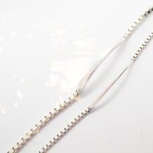 【比法一生】純銀手鍊—格語 925銀手工飾品 情侶家人朋友 對手鍊