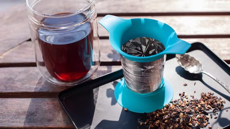 01LIV 不銹鋼濾茶器 Handy Dandy茶水分離多用途茶濾4色 創意禮物