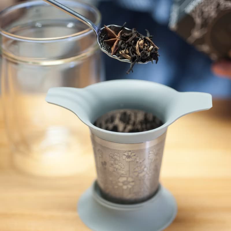 01LIV 不銹鋼濾茶器 Handy Dandy茶水分離多用途茶濾4色 創意禮物