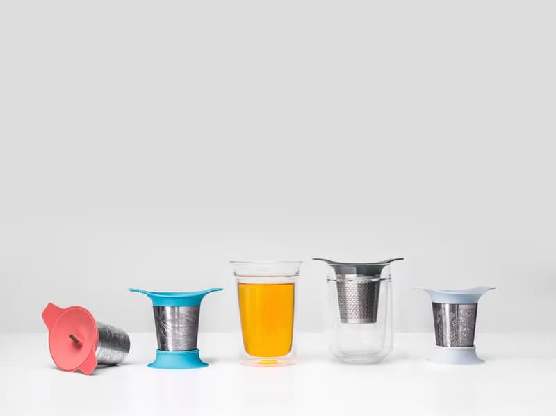 01LIV 不銹鋼濾茶器 Handy Dandy茶水分離多用途茶濾4色 創意禮物