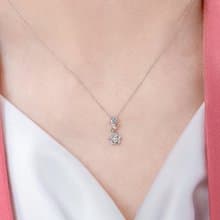 京華鑽石 迪士尼公主系列 Aurora睡美人歐若拉 10K鑽石項鍊