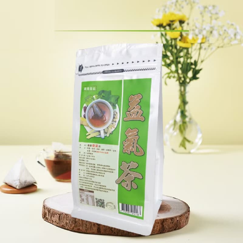 益氣茶x調節生理機能x增強體力x健康維持