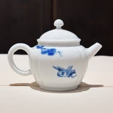 拾金 青花 豐收壺