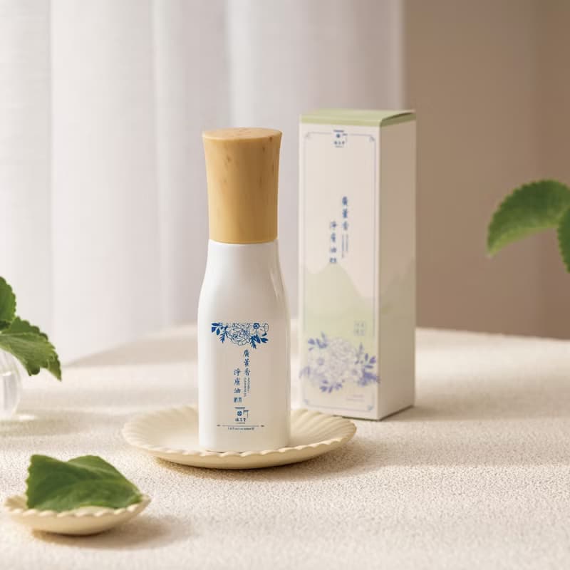 新瓶裝 植芮堂【洗臉、卸妝、保濕一瓶抵三瓶】廣藿香淨膚油60ml